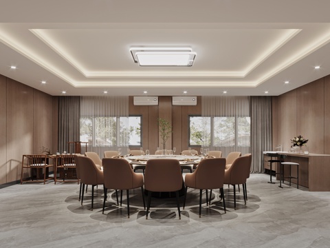  現(xiàn)代 包廂3d模型 