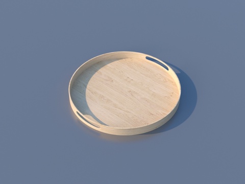  托盘 食品托盘 木托盘su模型 