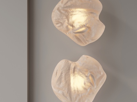  現(xiàn)代壁燈3d模型 