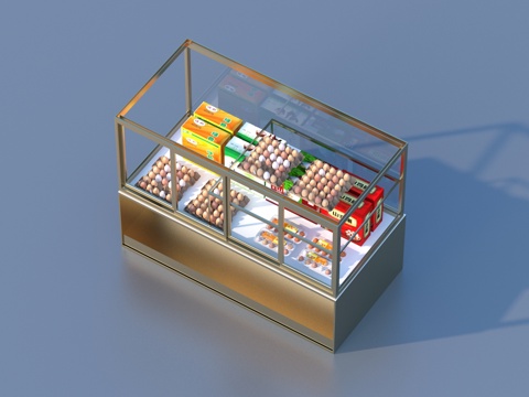  蛋 鸡蛋货架 展示柜  食品 鸡蛋托盘su模型 