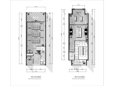  現(xiàn)代茶館 兩層茶葉專賣店 施工圖cad施工圖 