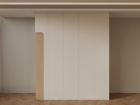  现代衣柜3d模型 