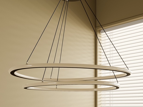 法式吊灯su模型