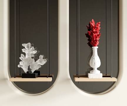 现代雕塑su模型