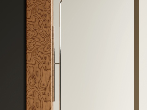  现代金属壁灯su模型 