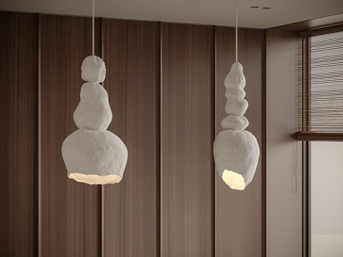  現(xiàn)代吊燈 小吊帶 藝術吊燈 餐廳吊燈 吧臺吊燈3d模型 