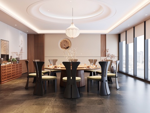  包厢 包间 餐厅包厢 餐饮包间 餐饮包房3d模型 