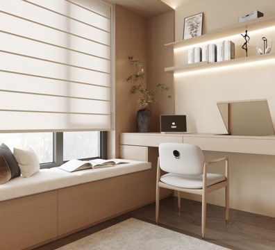 新中式飘窗3d模型