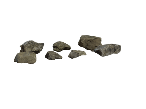  现代石块 山石 造型石 景观石 庭院石 群石 自然风化石头组3d模型 