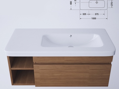  現(xiàn)代洗手臺(tái) 洗手臺(tái)3d模型 