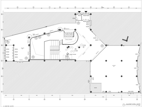  商場中庭全套施工圖cad施工圖 