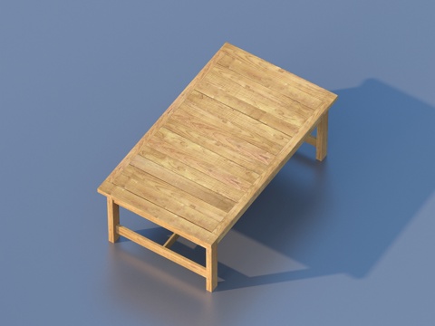  桌子 木桌 書桌 家具3d模型 