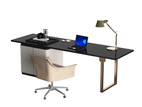  書桌椅 辦公桌椅 電腦桌椅 經(jīng)理桌椅3d模型 