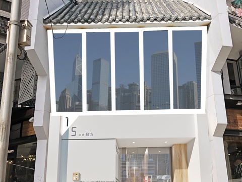  理发店 门头现代风格3d模型 