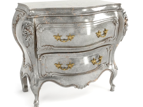  欧式床头柜 边柜 边几 角几 装饰柜3d模型 