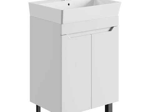  洗手盆3d模型 