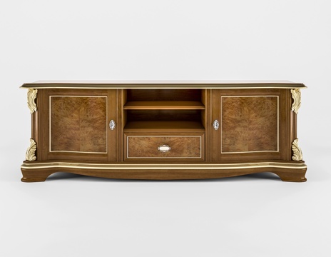  欧式装饰柜电视柜3d模型 