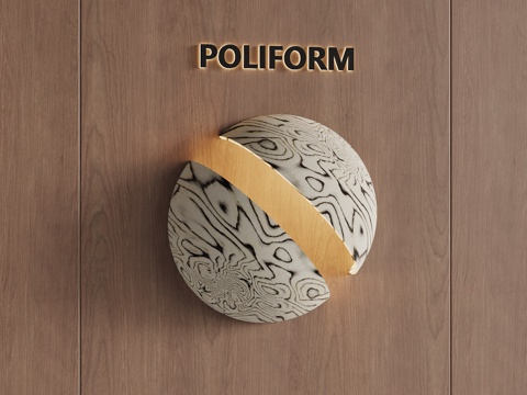  現(xiàn)代中古風(fēng)壁燈 床頭創(chuàng)意壁燈3d模型 