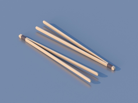  夹子 茶具su模型 