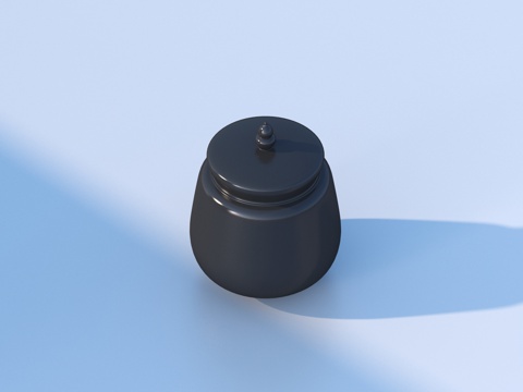  坛子 罐子su模型 