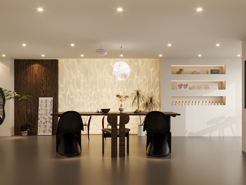  意式美容店3d模型 