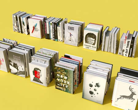  书籍本花瓶花卉花艺 插花 鲜花书本3d模型 