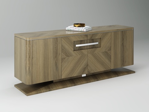  现代餐边柜 边柜3d模型 