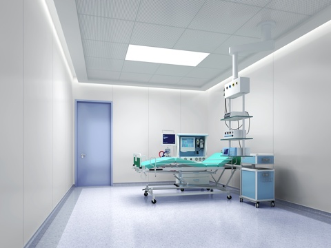  医院病房3d模型 