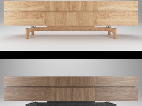  现代电视柜 边柜 现代电视柜 现代边柜 餐边柜 玄关柜3d模型 