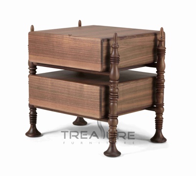  新中式床头柜3d模型 