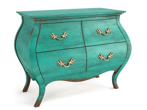  欧式床头柜 边柜 边几 角几 装饰柜3d模型 