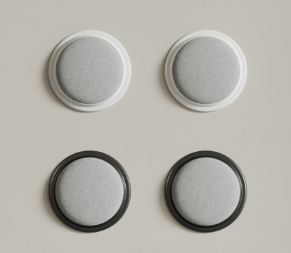  音响 影音设备 挂壁音响su模型 