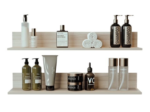  现代洗涤日用3d模型 