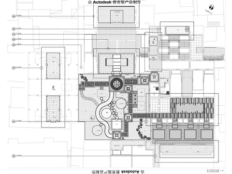 南浔古镇景观施工图cad施工图cad施工图