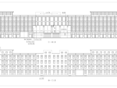  厂房建筑施工图cad施工图cad施工图 