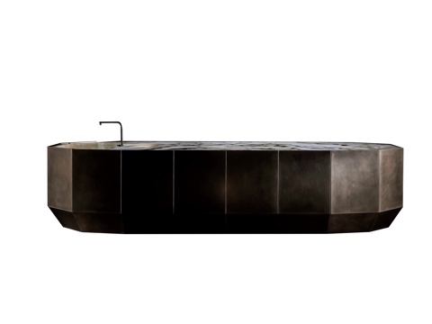  HENGE 吧台 岛台3d模型 