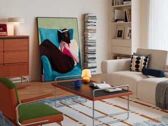 现代包豪斯客厅3d模型