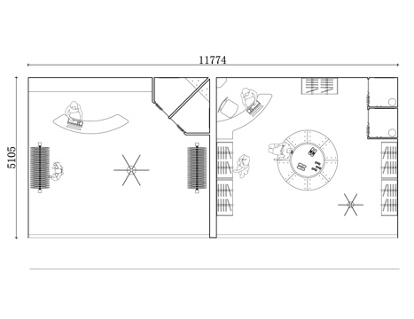 鞋服专卖店平面图 服装店布局图 鞋店设计图 服饰专卖店规划图cad施工图
