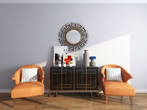  现代边柜 现代边柜 椅子 鞋柜 餐边柜3d模型 