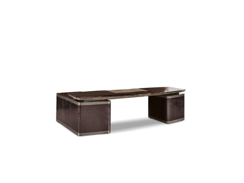  LONGHI 意式书桌 经理桌3d模型 