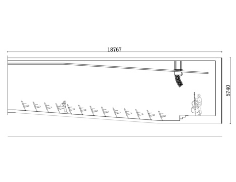 音乐礼堂截面图 礼堂剖面图 音乐厅结构图 礼堂内部截面设计图cad施工图
