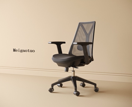  现代办公椅 网面办公椅3d模型 