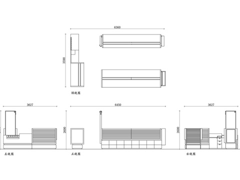 商场售货亭 商场摊位 服务亭 销售亭 信息亭 售票亭 便利店cad施工图