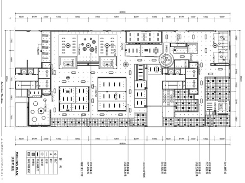 医疗机构1500㎡cad施工图
