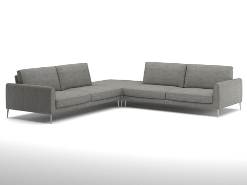  alberla 转角沙发3d模型 