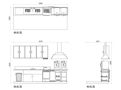 兽医医院工作台 兽医检查台 动物诊疗台 宠物手术台 兽医用操cad施工图