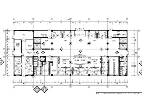 医院 体检中心施工图5000㎡cad施工图