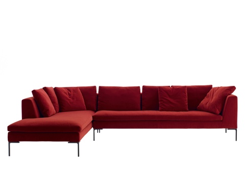  B&B 意式转角沙发3d模型 