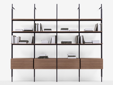  B&B 意式书架3d模型 