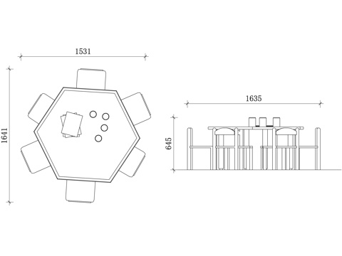 幼儿园桌椅 儿童桌椅 学前教育桌椅 小朋友桌椅 幼儿学习桌椅cad施工图